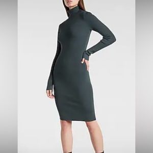Turtleneck Sweater Dress